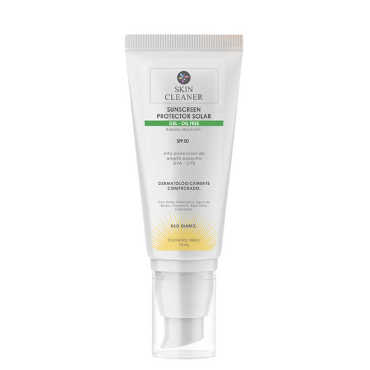 SKIN CLEANER PROTECTOR SOLAR GEL SPF 50